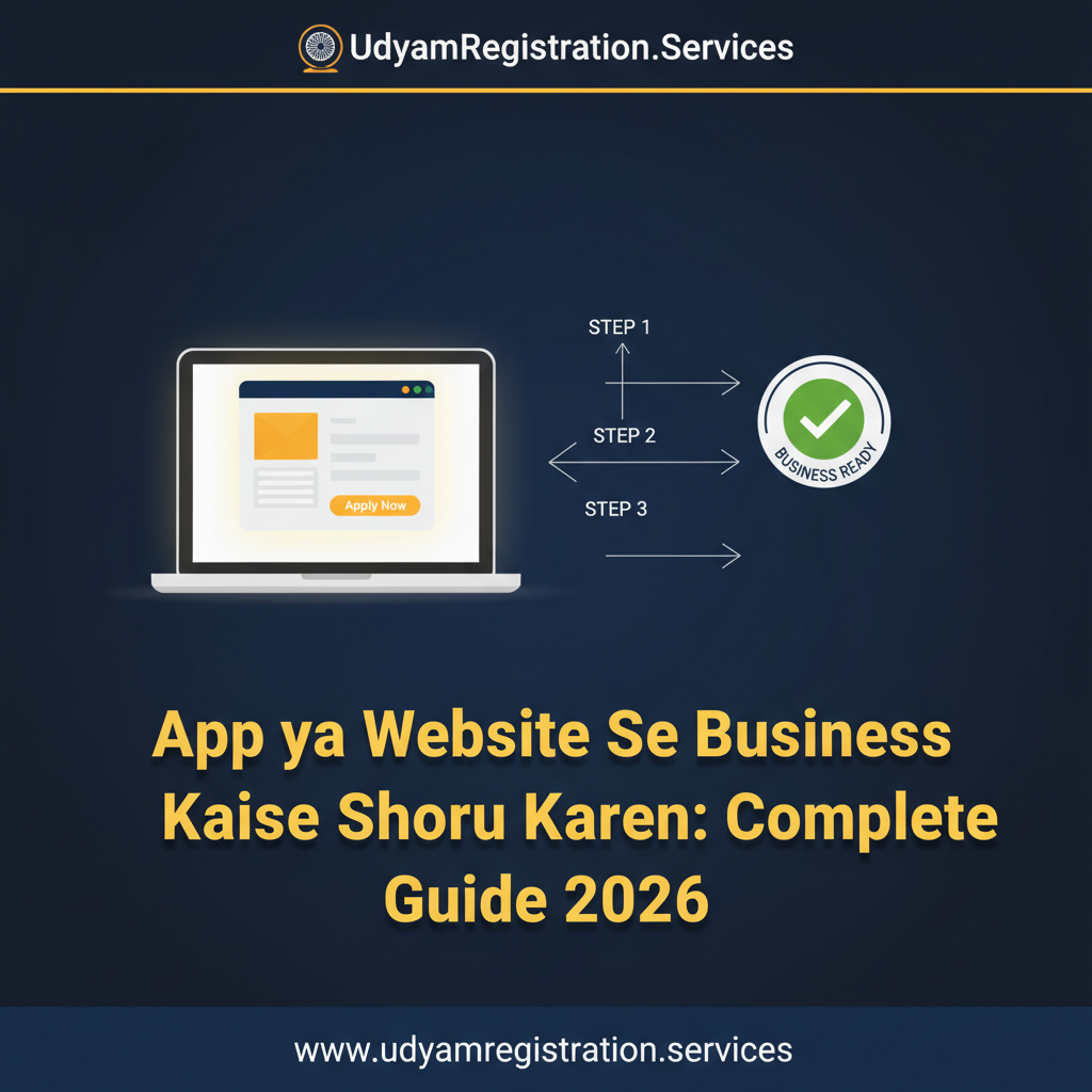 App ya Website Se Business Kaise Shuru Karen: Complete Guide 2026