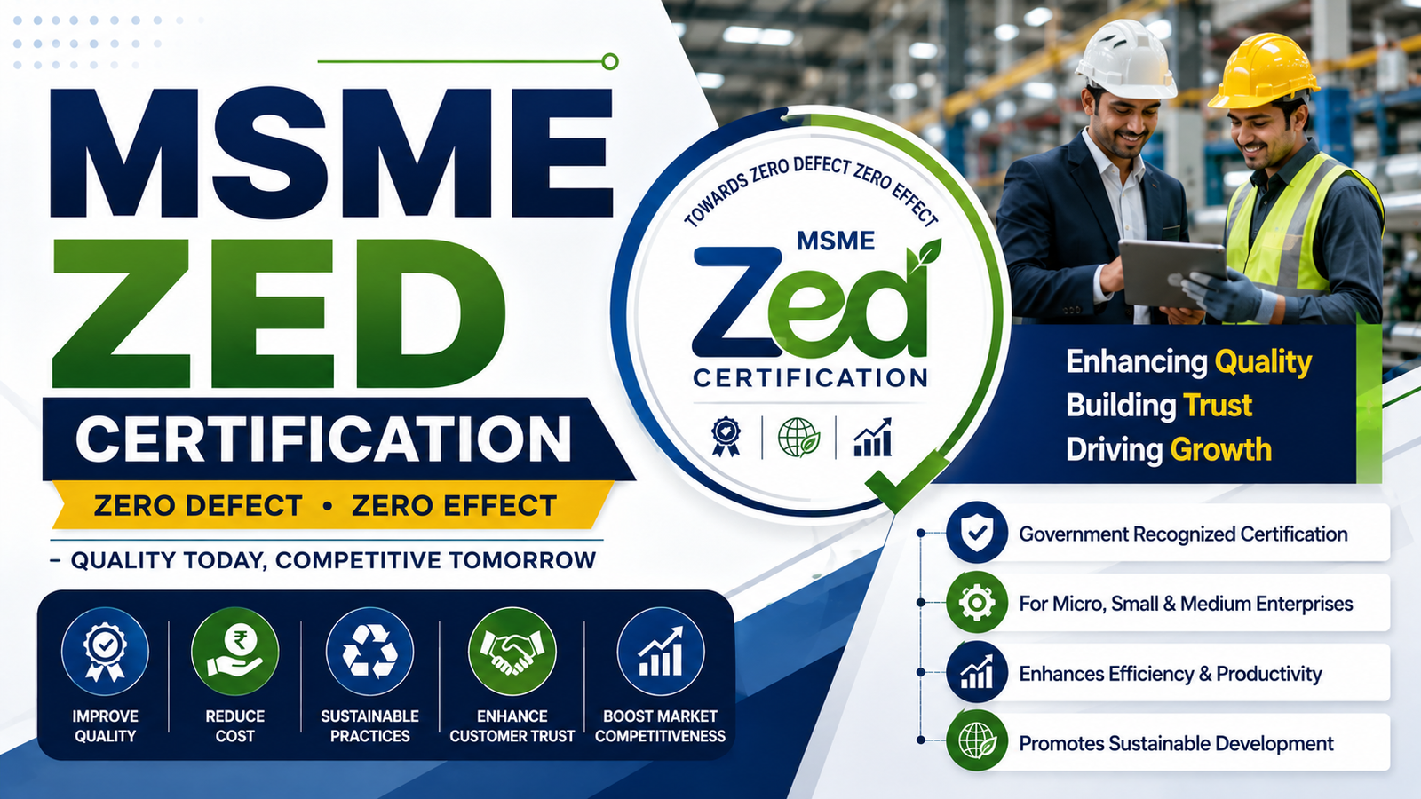MSME ZED Certification | ZED Certificate | ZED Scheme
