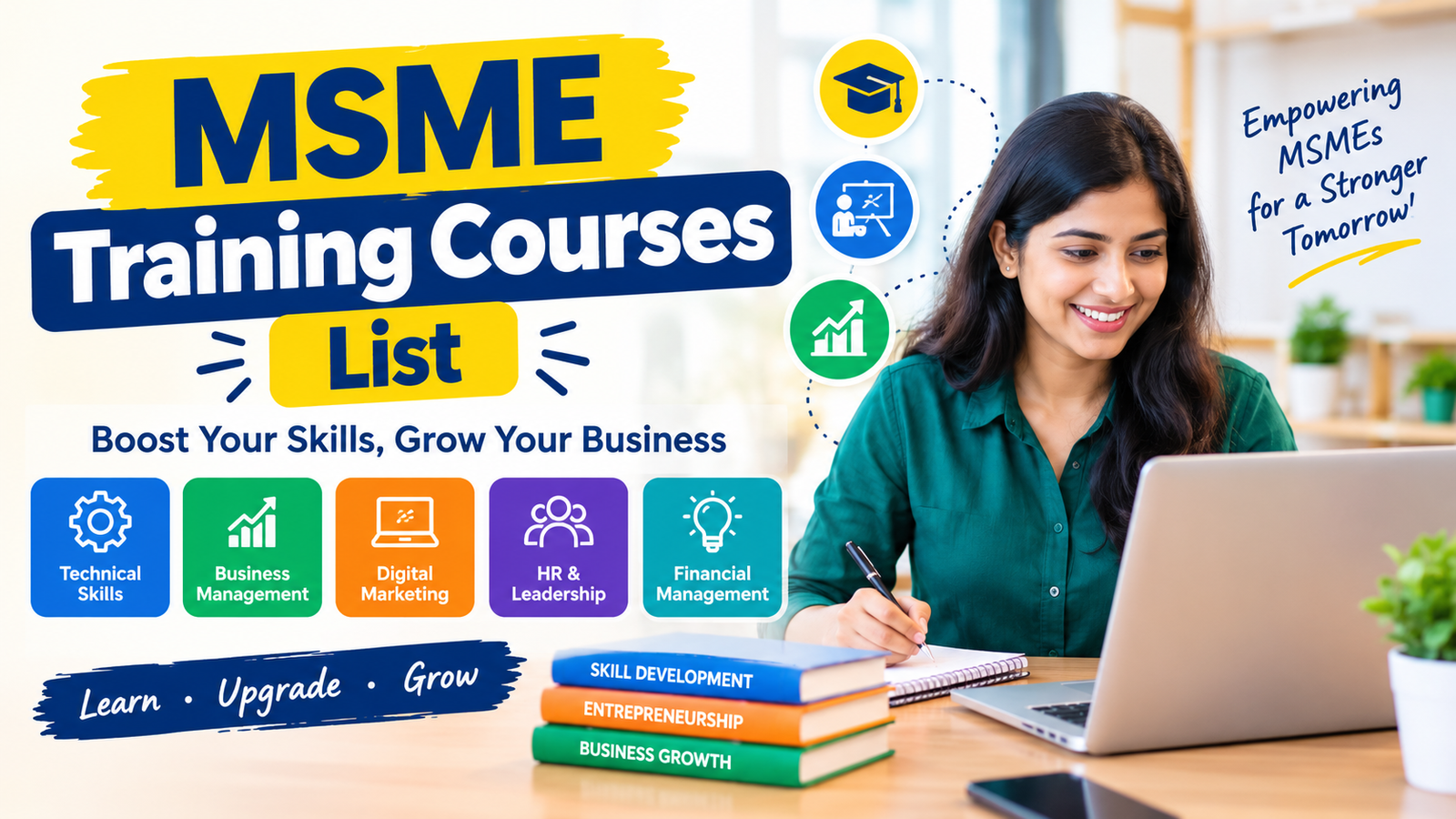 MSME Training Courses List 2026: Online Courses, Certificates & Tool Rooms