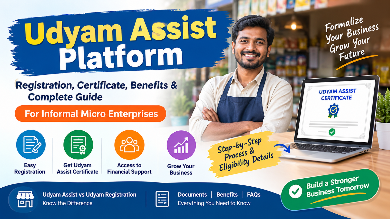 Udyam Assist Platform: Registration, Certificate & Benefits