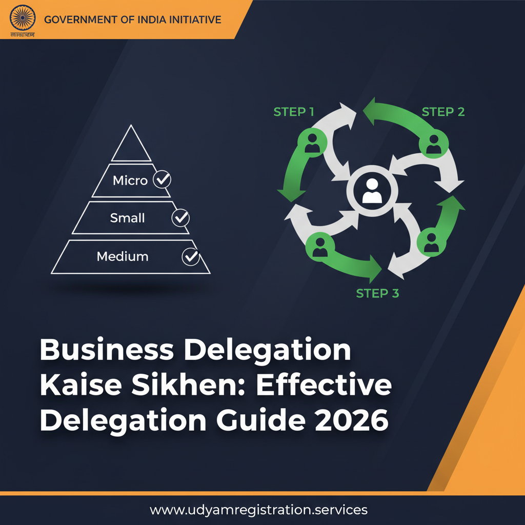 Business Delegation Kaise Sikhen: Effective Delegation Guide 2026