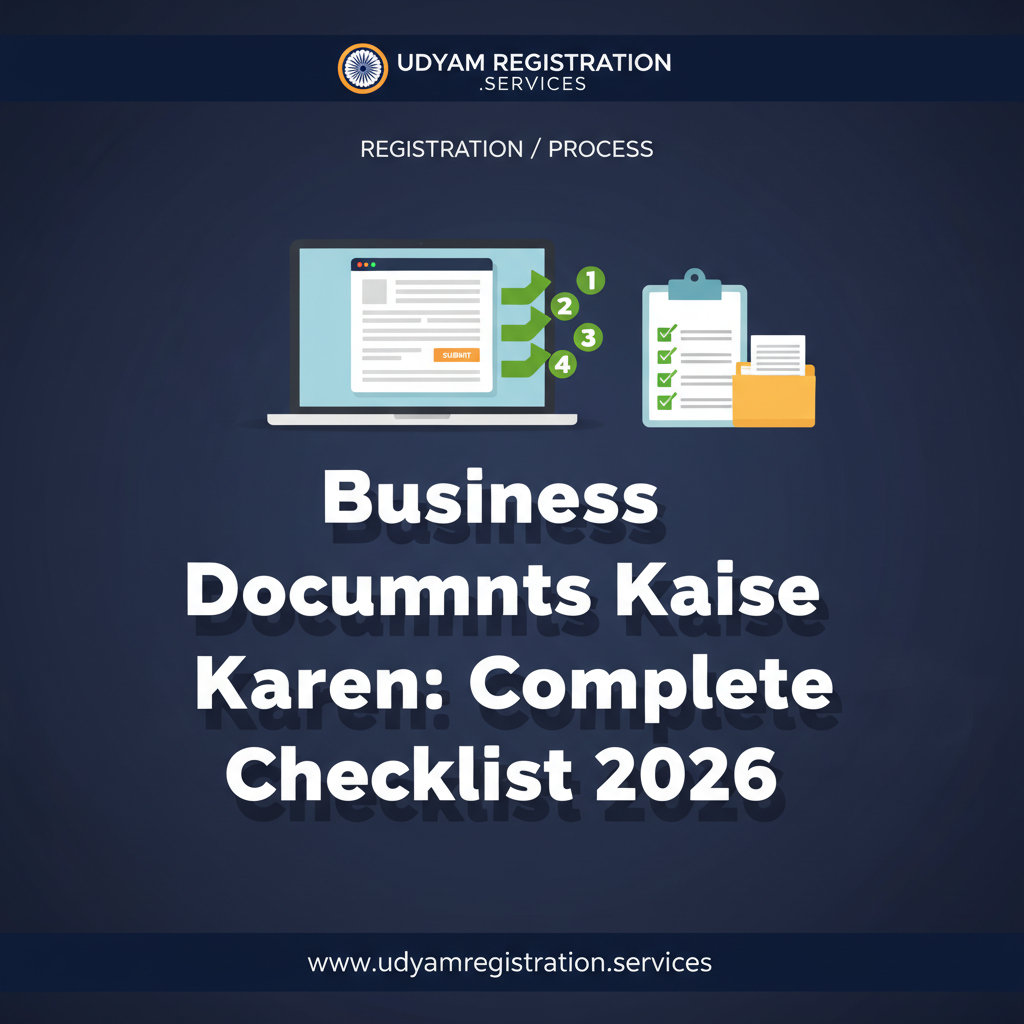 Business Documents Kaise Taiyar Karen: Complete Checklist 2026