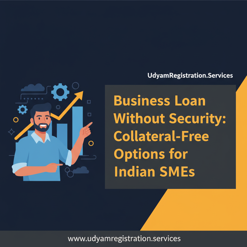 Business Loan Without Security: Collateral-Free Options for Indian SMEs