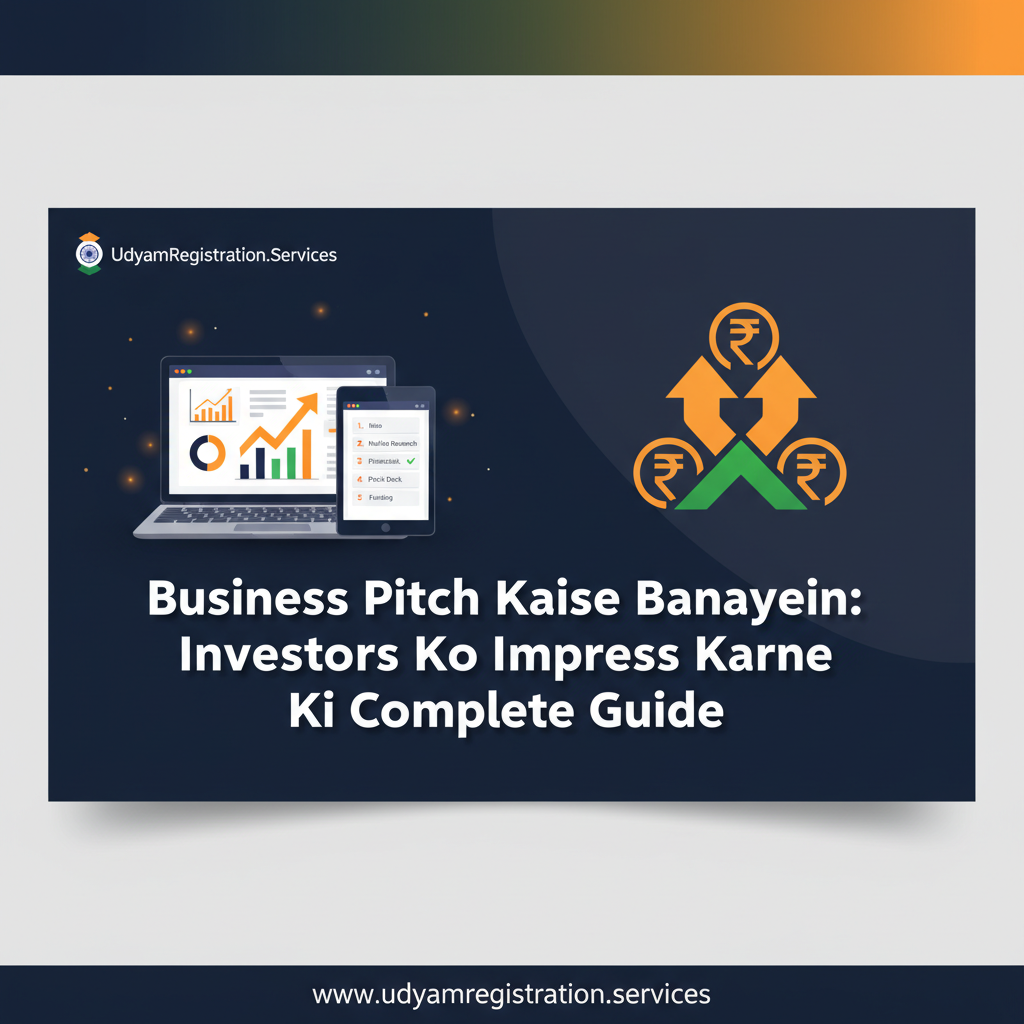 Business Pitch Kaise Banayein: Investors Ko Impress Karne Ki Complete Guide