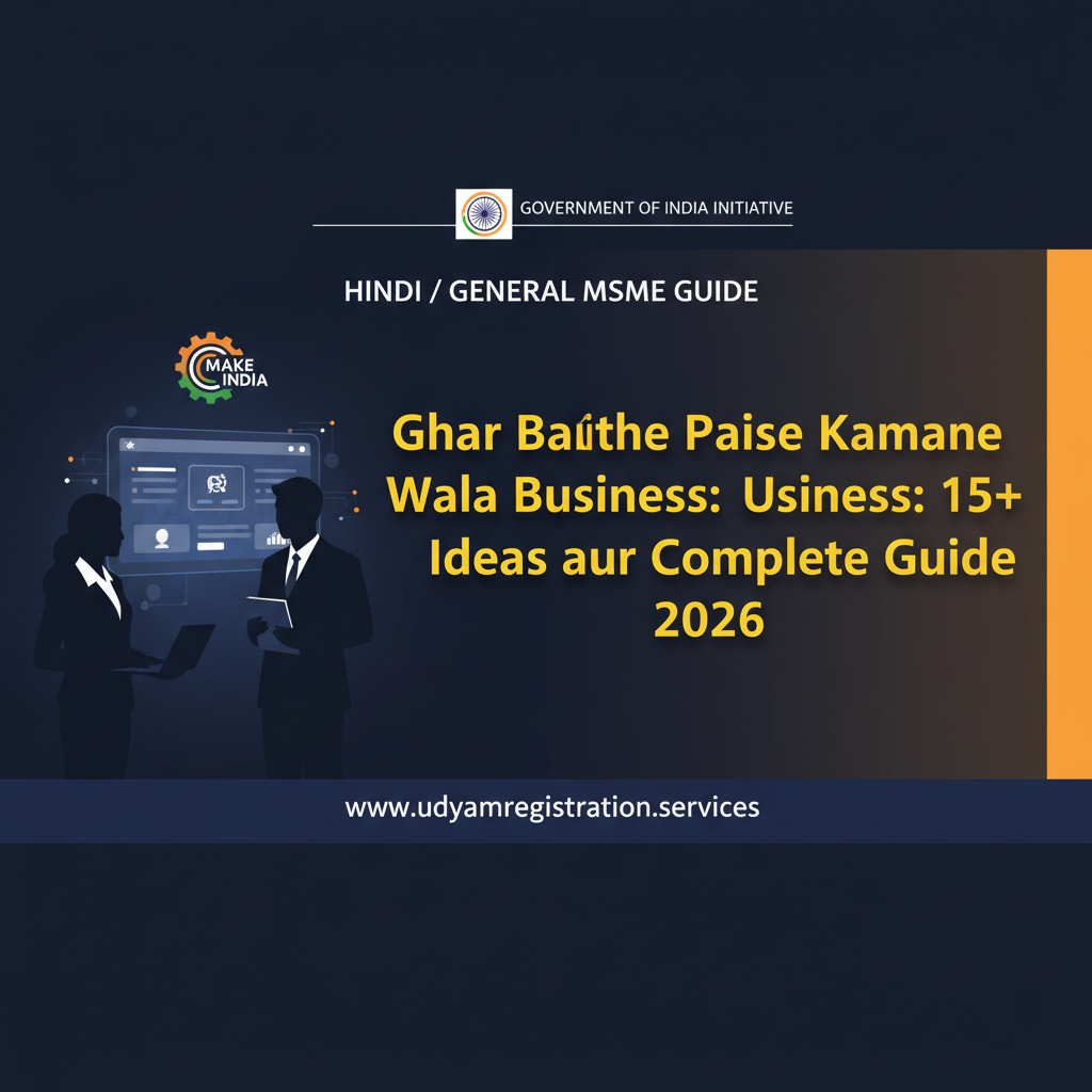 Ghar Baithe Paise Kamane Wala Business: 15+ Ideas aur Complete Guide 2026