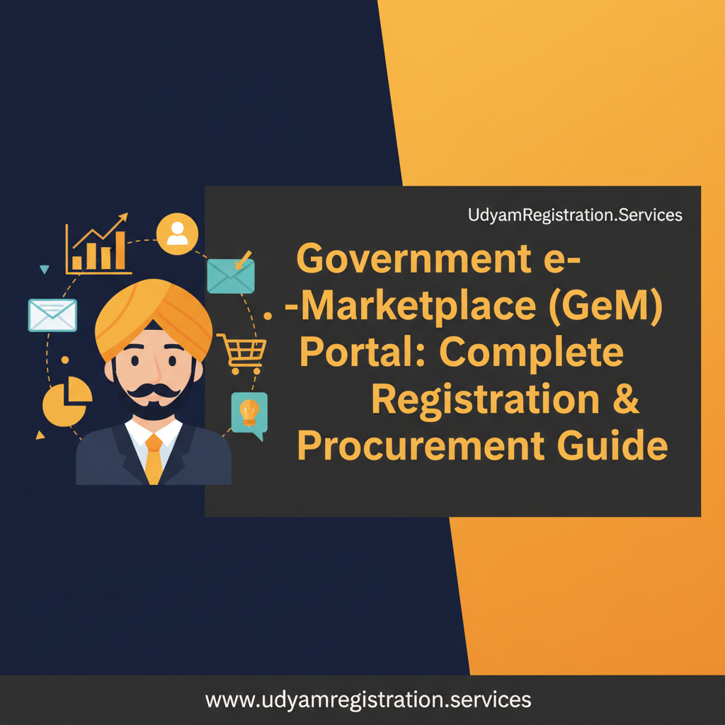 Government e-Marketplace (GeM) Portal: Complete Registration & Procurement Guide