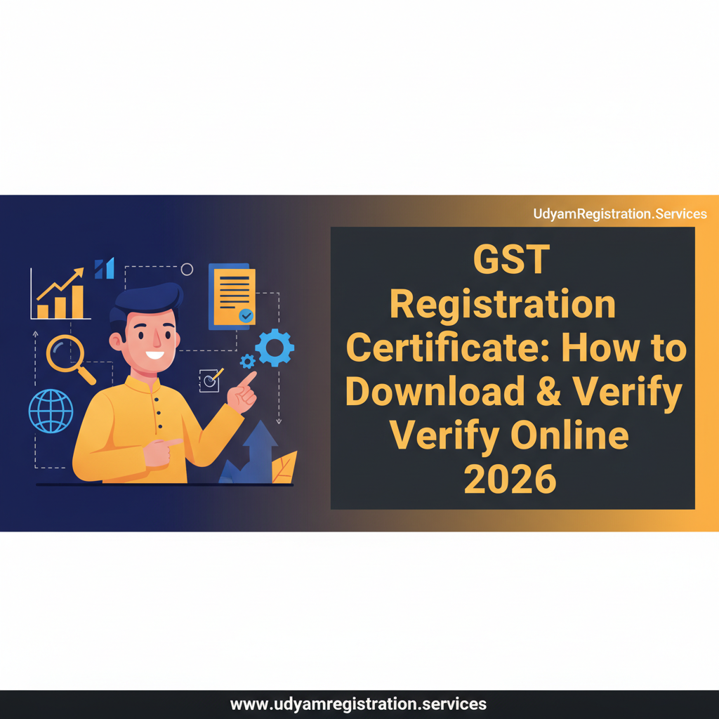 GST Registration Certificate: How to Download & Verify Online 2026