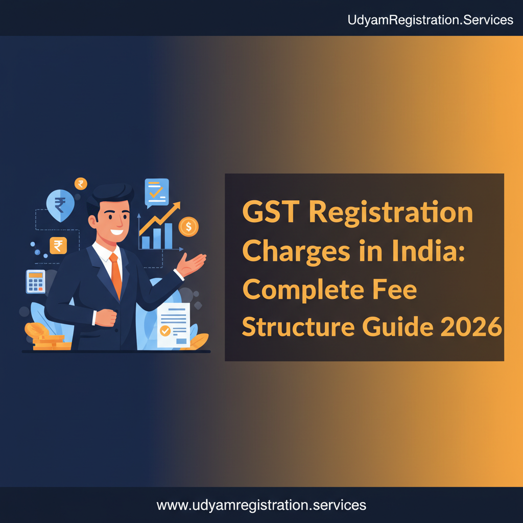 GST Registration Charges in India: Complete Fee Structure Guide 2026