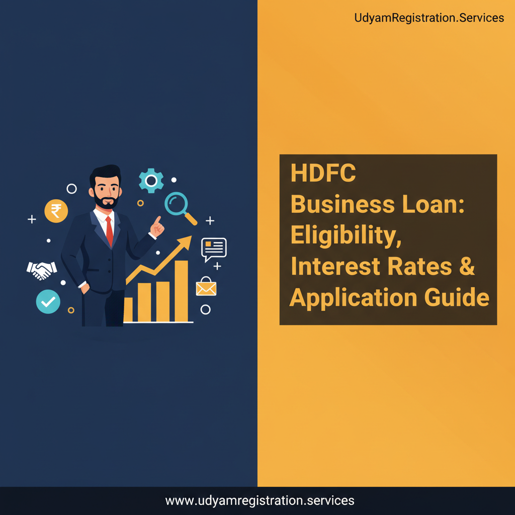 HDFC Business Loan: Eligibility, Interest Rates & Application Guide