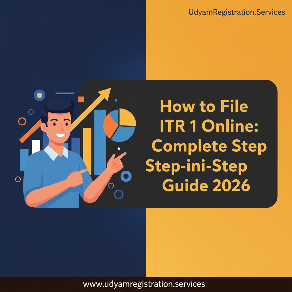 How to File ITR 1 Online: Complete Step-by-Step Guide 2026