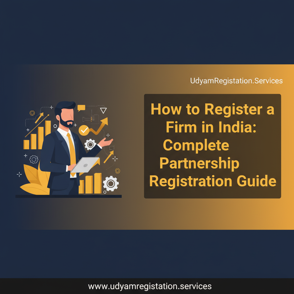 How to Register a Firm in India: Complete Partnership Registration Guide