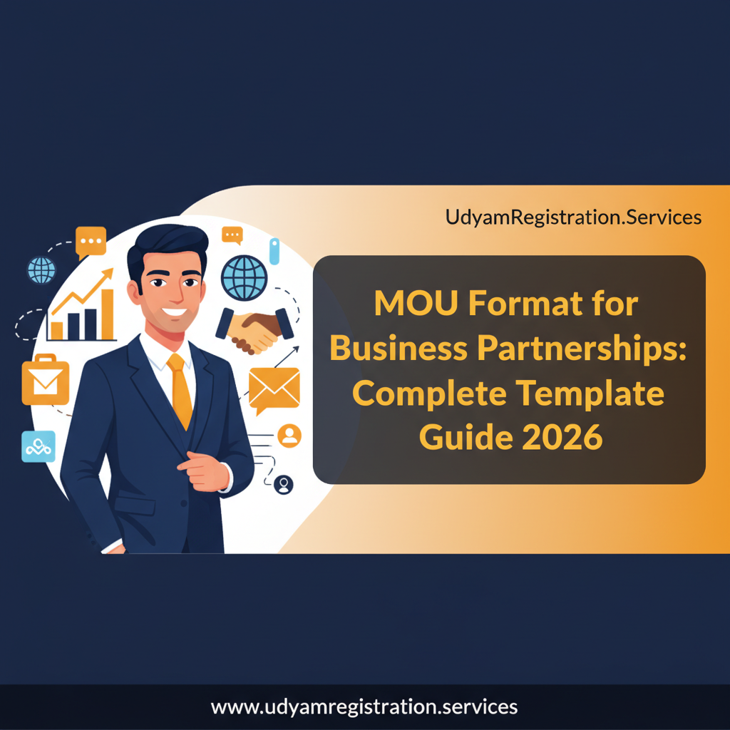 MOU Format for Business Partnerships: Complete Template Guide 2026
