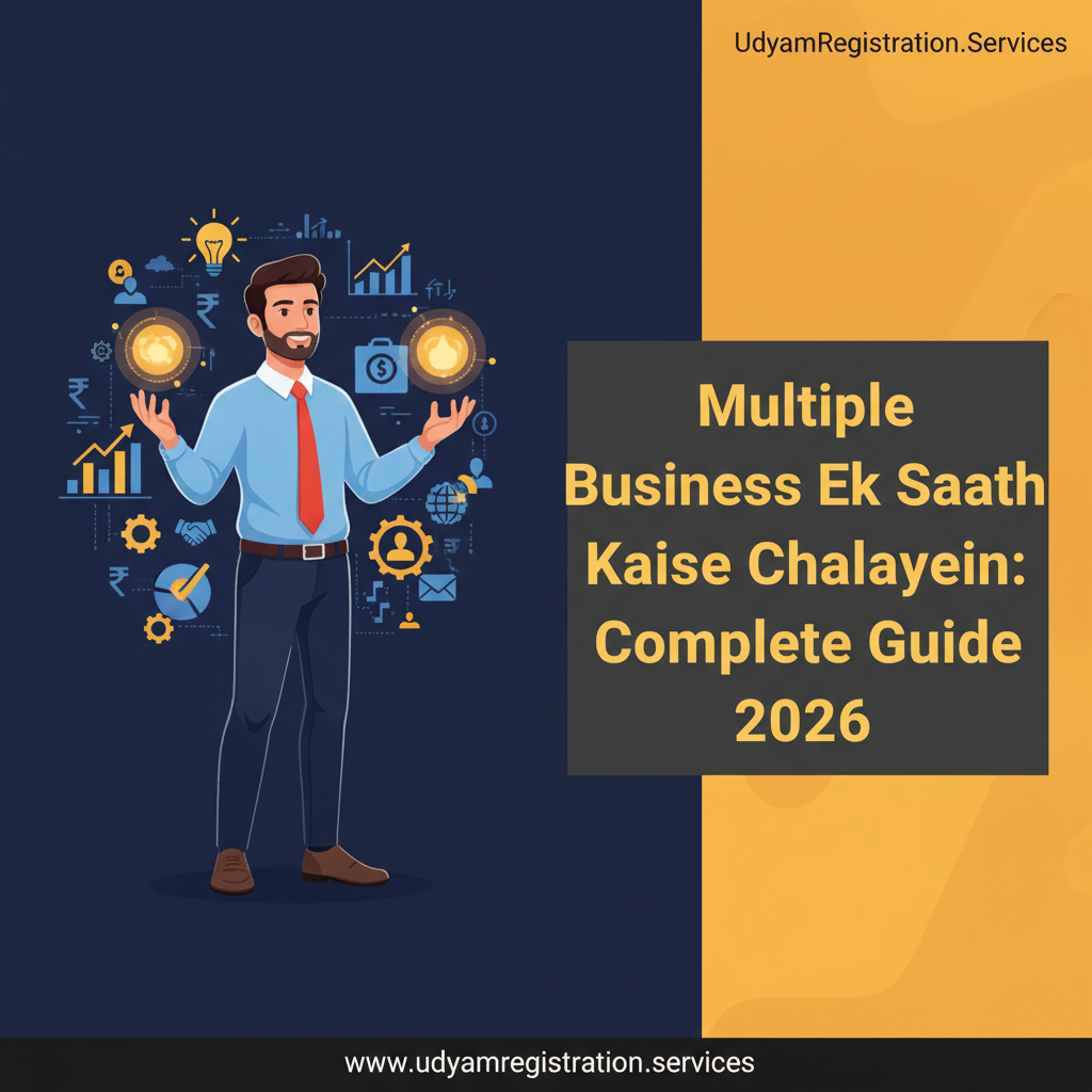 Multiple Business Ek Saath Kaise Chalayein: Complete Guide 2026