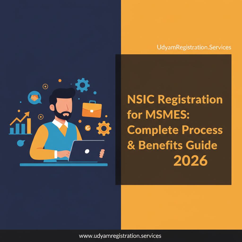NSIC Registration for MSMEs: Complete Process & Benefits Guide 2026