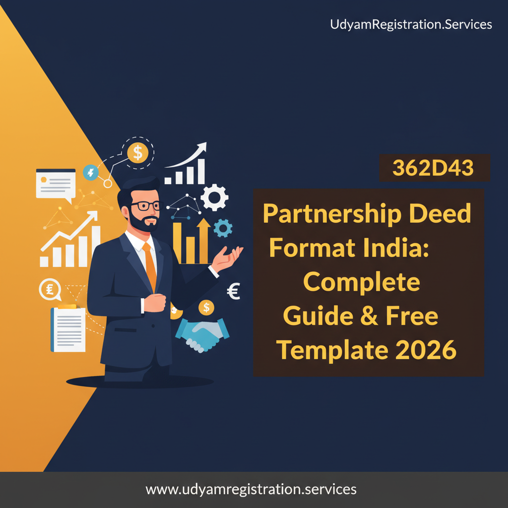 Partnership Deed Format India: Complete Guide & Free Template 2026