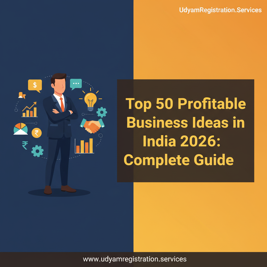 Top 50 Profitable Business Ideas in India 2026: Complete Guide