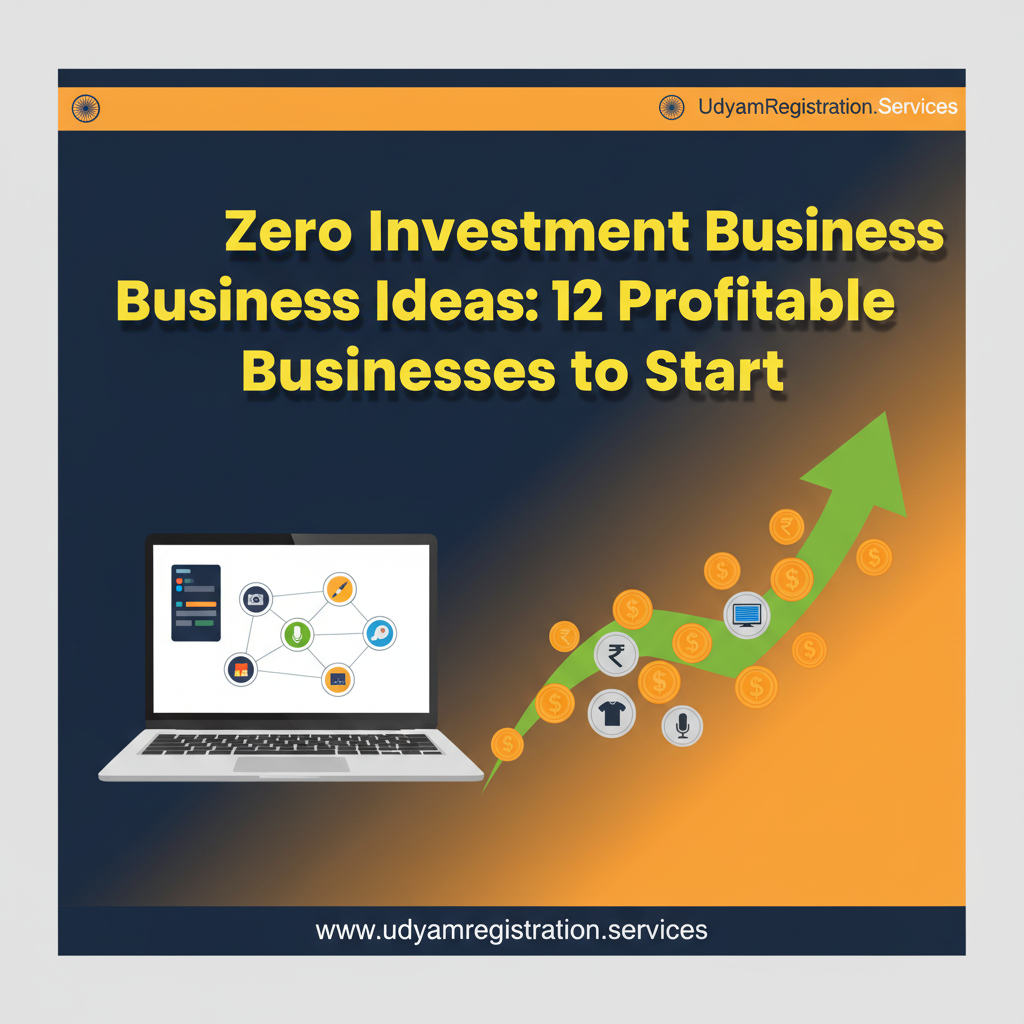 Zero Investment Business Ideas: 12 Profitable Businesses to Start